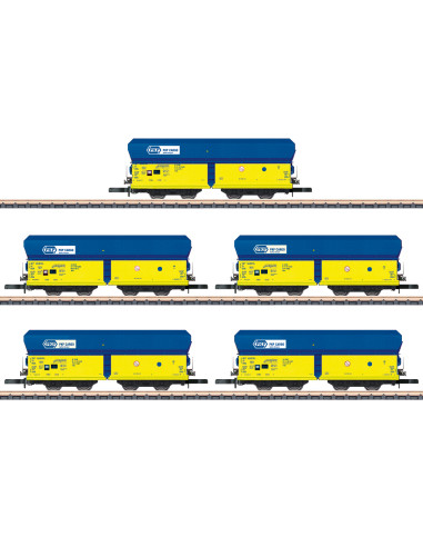 Coal Traffic Freight Car Set PKP Ep VI Z