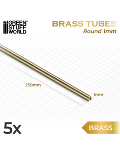 Tubos de Latón 1mm