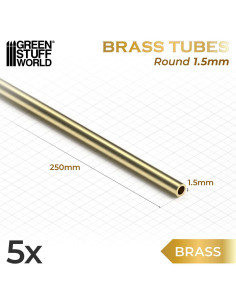 Tubos de Latón 1,5 mm