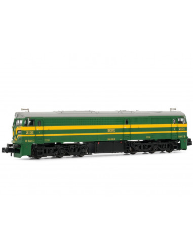 Locomotora Renfe 321.001 Alco DCC Sonido Ep IV N
