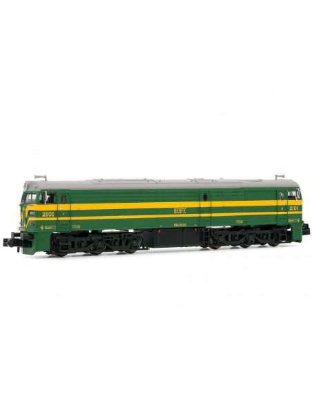 Diesel Renfe locomotive 321.001 Alco DCC Sound Ep IV N