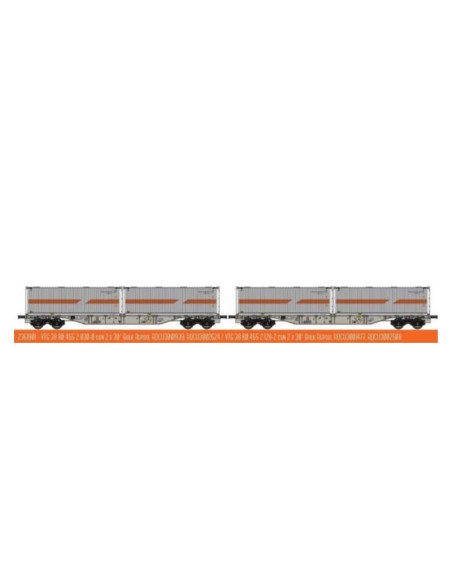 Vagones VTG Sgnss contenedores Repsol Ep VI H0