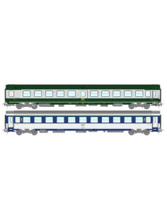Coches SNCF Corail VU B10c10x y Ambulancia SO Ep IV-V H0