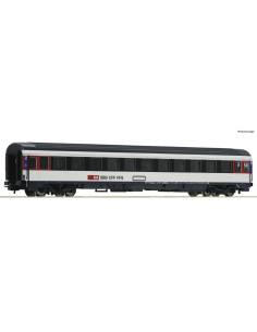 2nd class Eurocity compartment coach SBB Ep VI HO