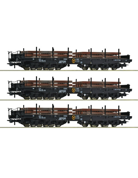 Schwerlast-Flachwagen NS Ep IV H0