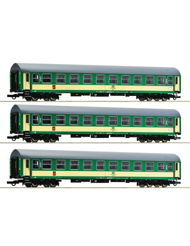Telimena passenger coaches PKP Ep V H0
