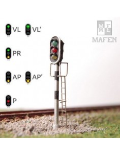 Señal luminosa 3 Aspectos N