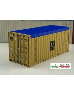 Contenedor MSC 20 OT MSCU 250899 6 HO