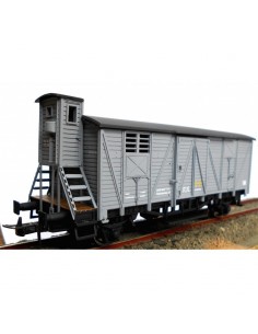 Vagon Cerrado con garita elevadaEp III HO