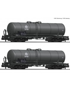 Set VTG tank wagons N