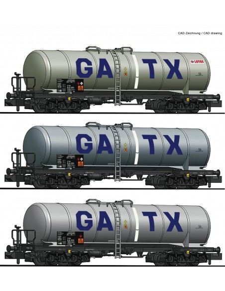 Vagones GATX cisternas N