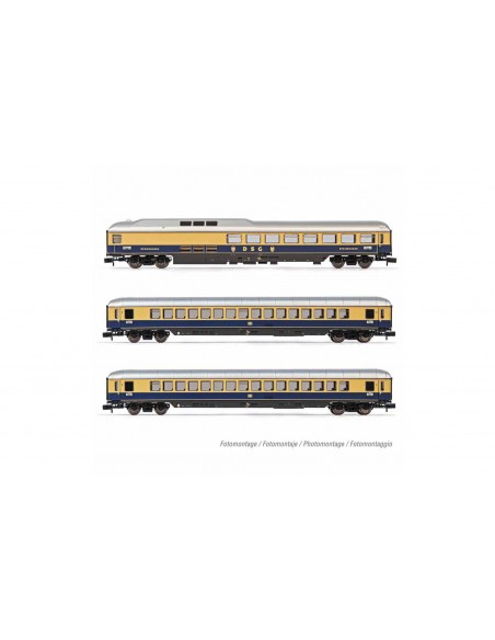 Rheingold passenger cars set Ep III N