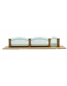 Fence for house ho  scale