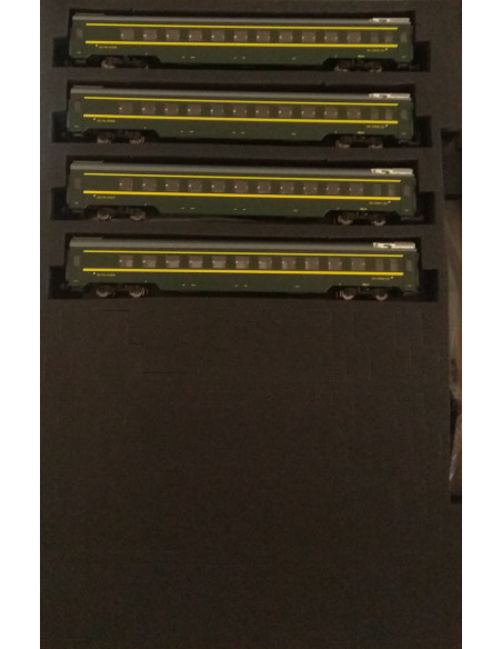 Set viajeros China Rail 25T YW coches cama N