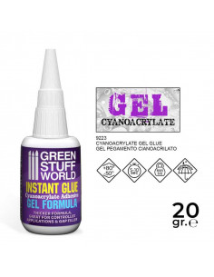 Pegamento Cianocrilato 20gr formula GEL