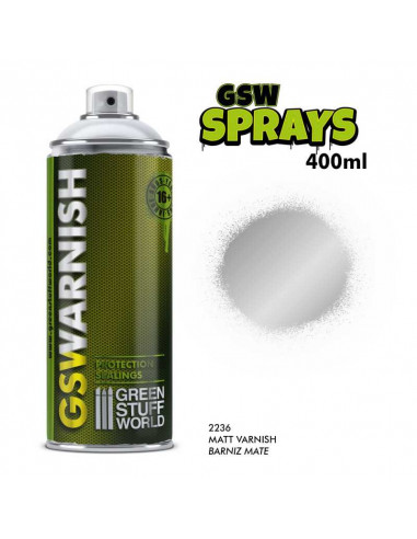 Spray barniz mate 400ml