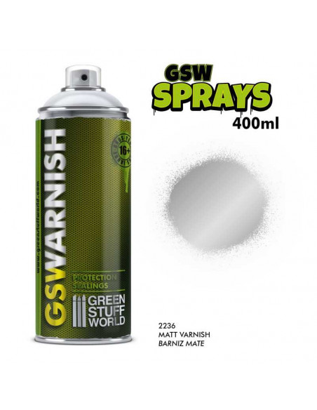 Spray barniz mate 400ml