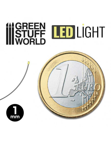 Luces LED BLANCO frío 1mm