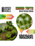 Matas Arbustos verde oscuro Autoadhesivas 6mm