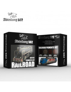 Set pigmentos para ferrocarril