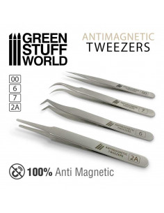 Pinzas Precisión QUARTZ 100% Anti-Magnéticas 2