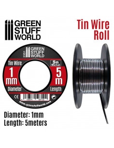 Flexible tin wire roll 1mm