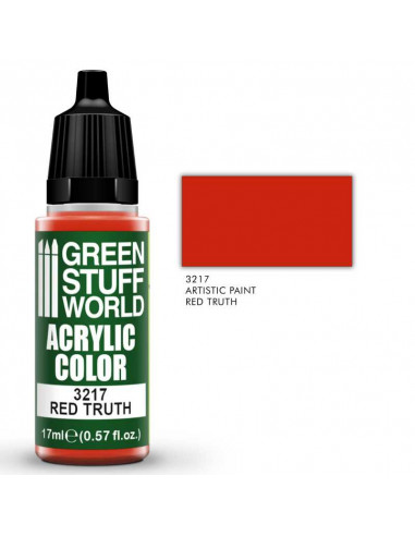 Acrylic Color RED TRUTH