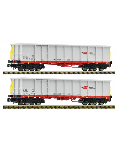 OBB open freight wagons Eanos Ep VI N