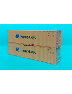 Set 2 containers HAPAG-LLOYD 40 FT N