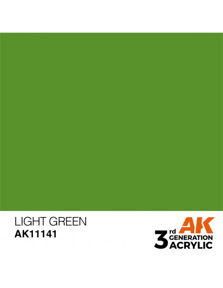 Pintura acrilica verde LIGHT GREEN
