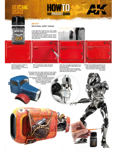 Lavado para colores base