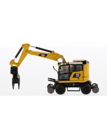 CAT M323F Rail Zweiwegebagger Cat gelb HO