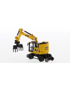 CAT M323F Rail Zweiwegebagger Cat gelb HO 2