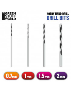 Set de 10 brocas de modelismo 2