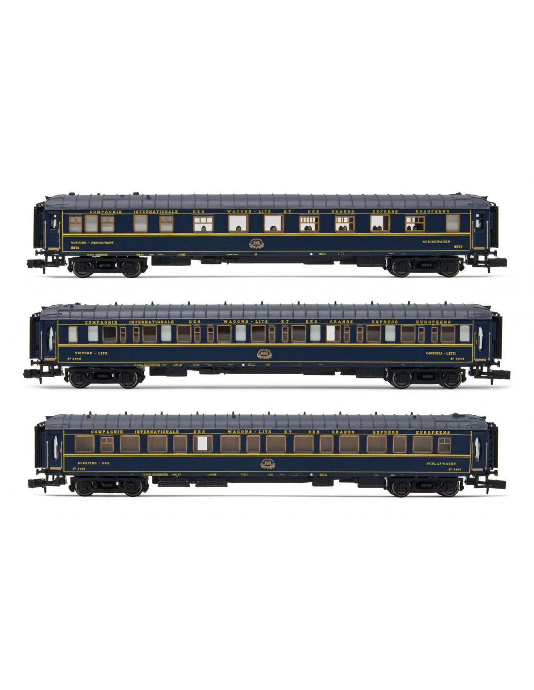 Set Train Bleu CIWL Ep III N