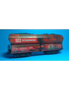 Wagon DB Schenker weathered HO