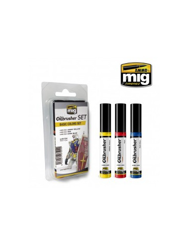 OILBRUSHER Set Óleos de Colores Básicos