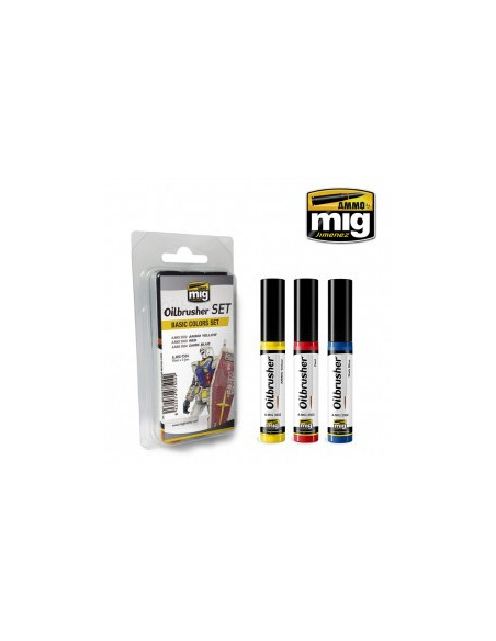 OILBRUSHER Set Óleos de Colores Básicos