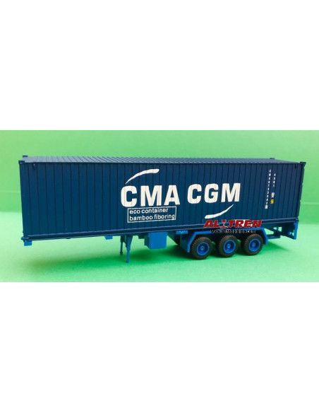 Semirremolque contenedor CMA CGM HO