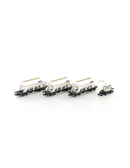 Tolvas SERSA con grua Liebherr Ep VI N