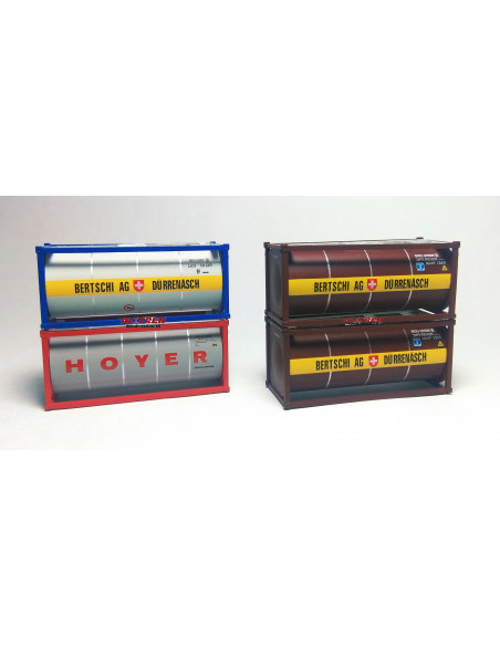 Contenedores Bertschi y Hoyer 20 Ft  N