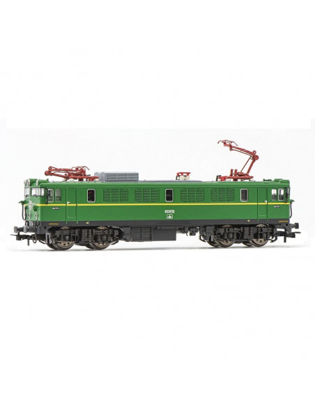 Locomotora Renfe 279 verde y amarillo Ep III HO