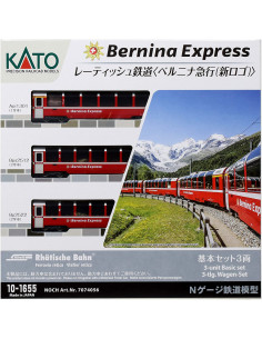 Set Bernina Express RhB Rhatische Bahn Ep VI N