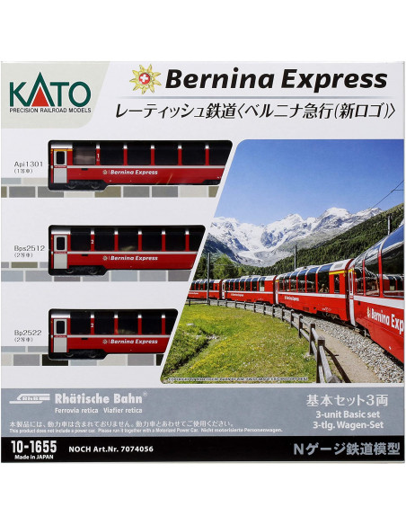 Set Bernina Express RhB Rhatische Bahn Ep VI N
