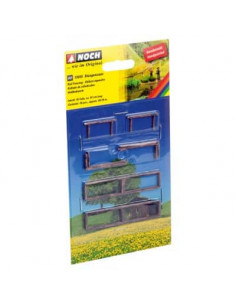 Vallas de poste rurales HO