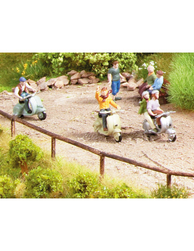 Vallas de poste rurales HO