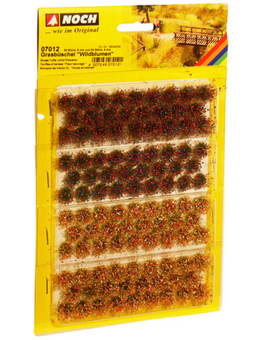 Manojos de hierbas y flores