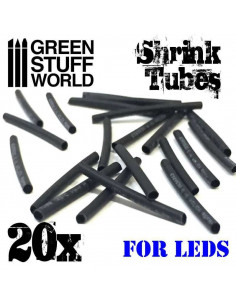 Tubos termoretractiles para LEDs