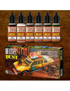 Set Pigmentos Liquidos efecto Polvo