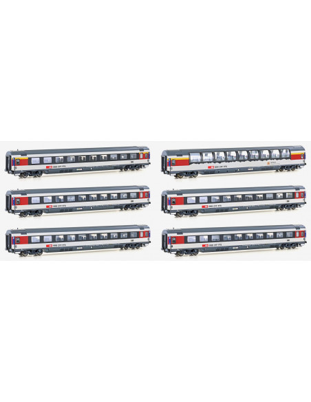 Set SBB Hamburgo-Zurich EC9 Ep VI HO